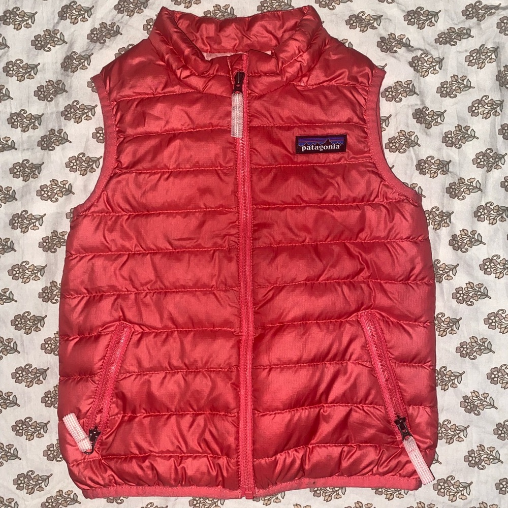 Kids Patagonia Pink Quilted Vest
